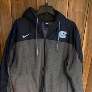 Authentic Used Nike UNC Tar Heels Jacket size 2XL